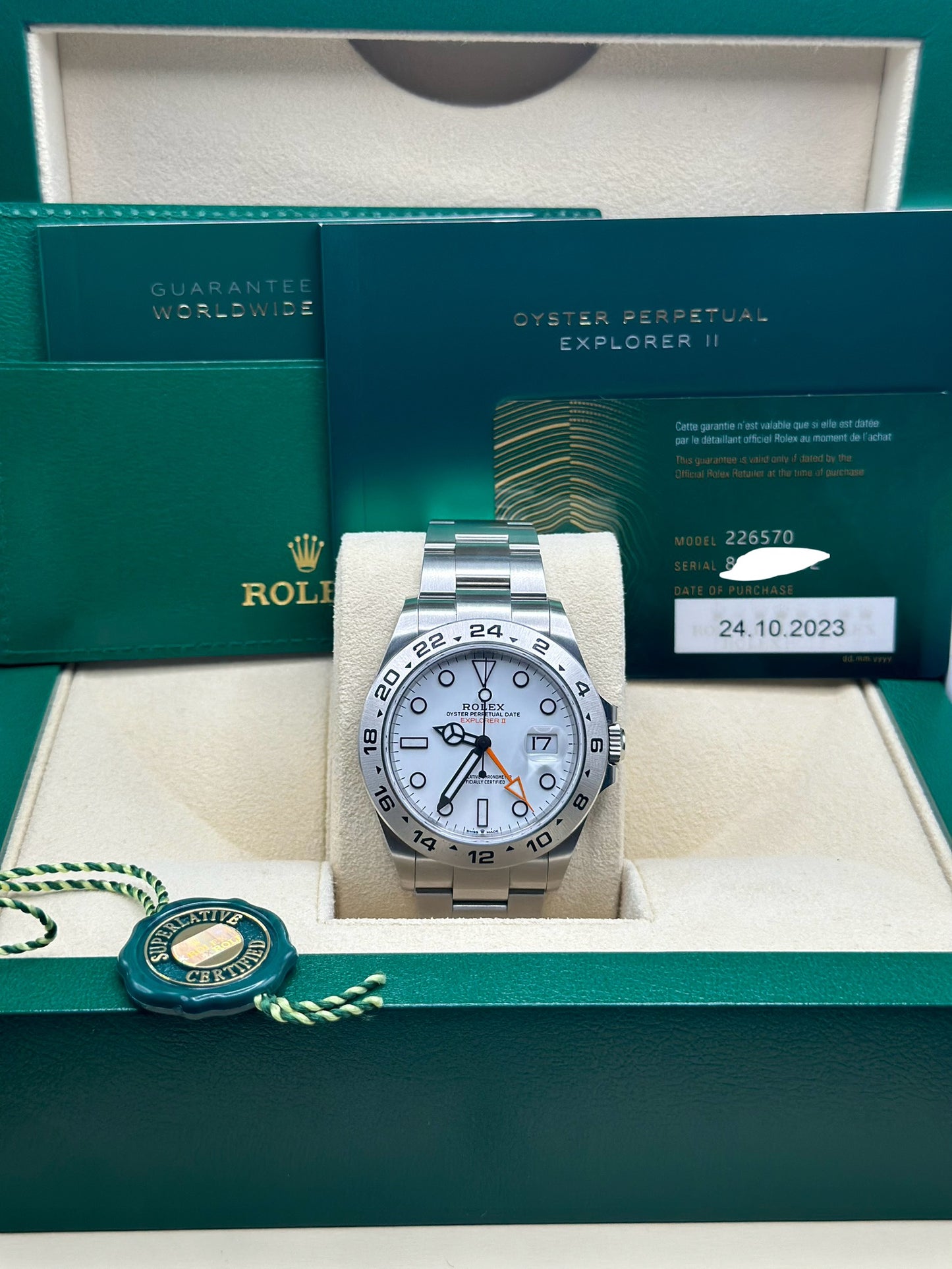 Rolex Explorer II "Polar"