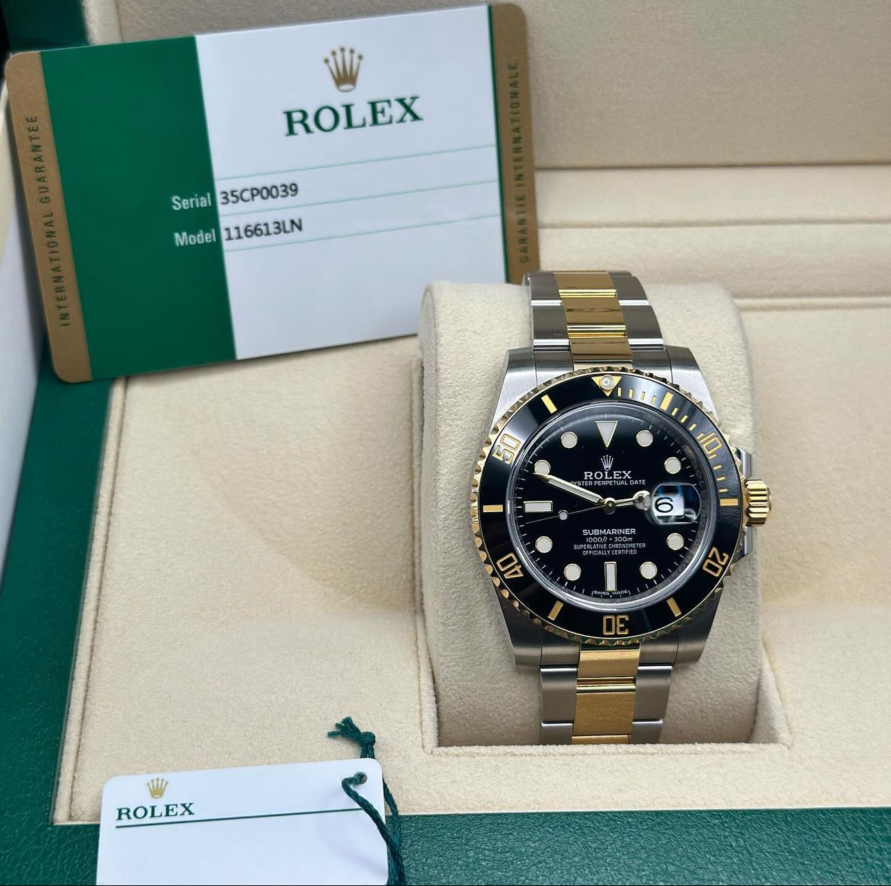 Rolex Submariner Date Two-Tone Yellow Gold