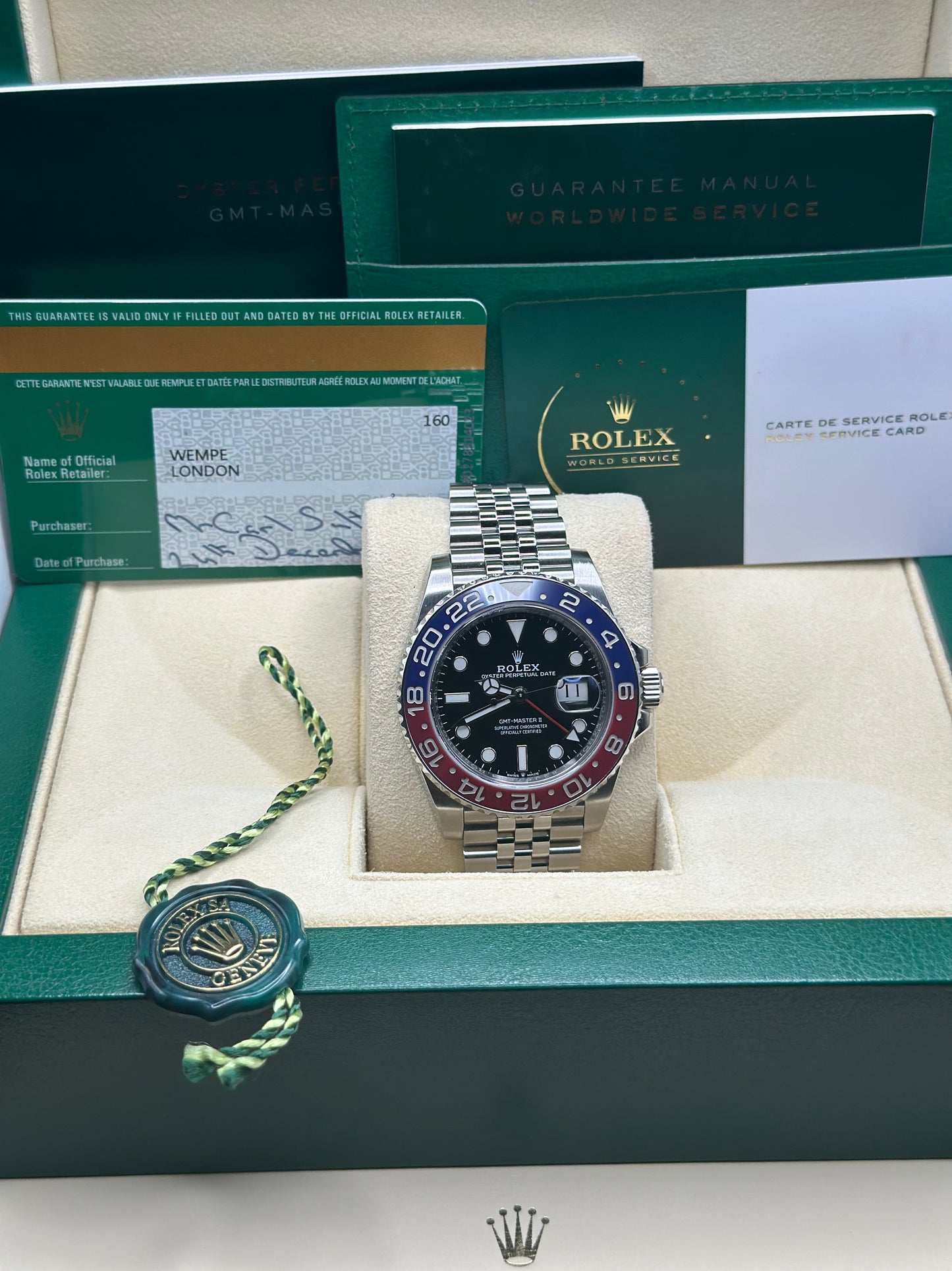Rolex GMT Master II "Pepsi"