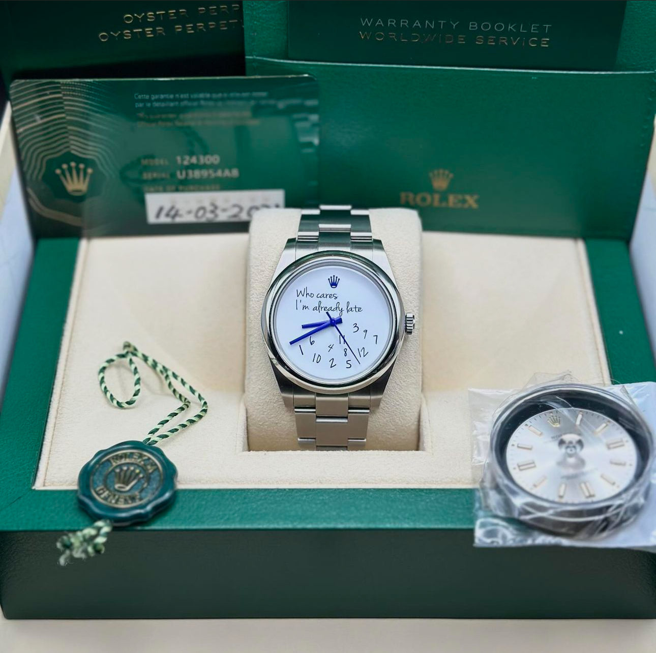 Rolex Oyster Perpetual 41 "Who Cares"