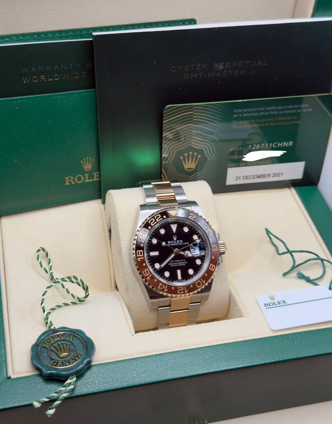 Rolex GMT Master II "Rootbeer"