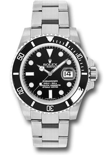 Rolex Submariner Black Oyster 116610LN