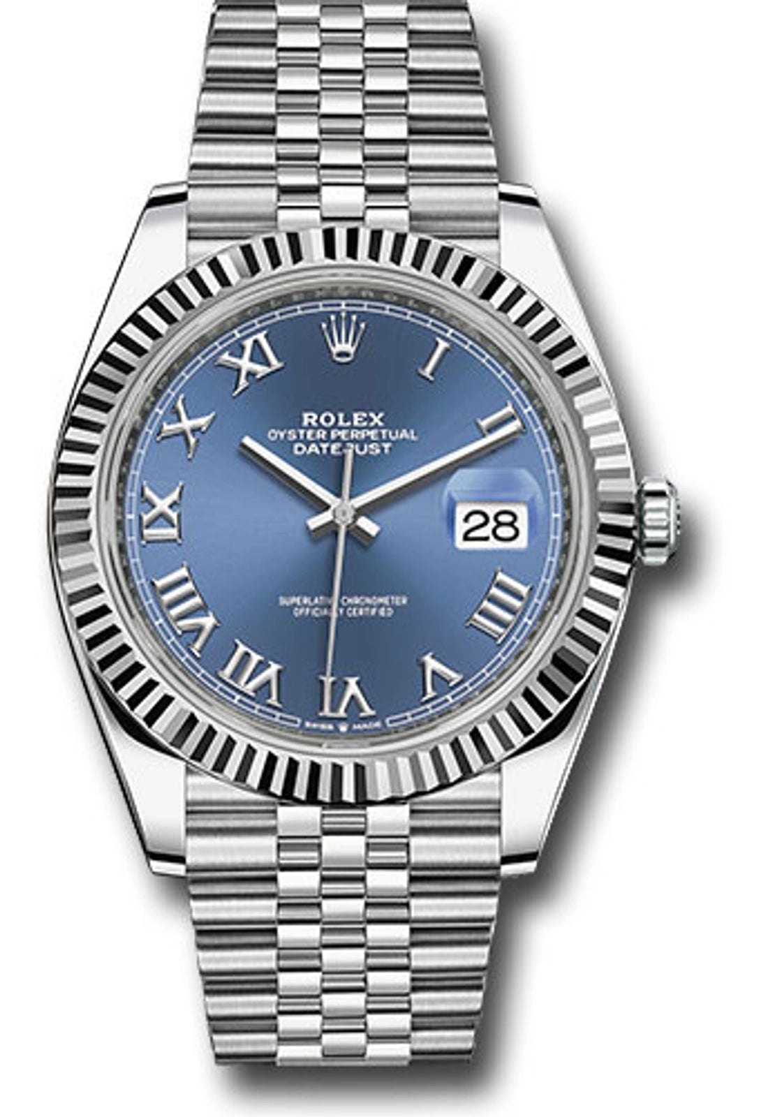 Rolex Datejust 41 Blue Roman New Style Jubilee 126334