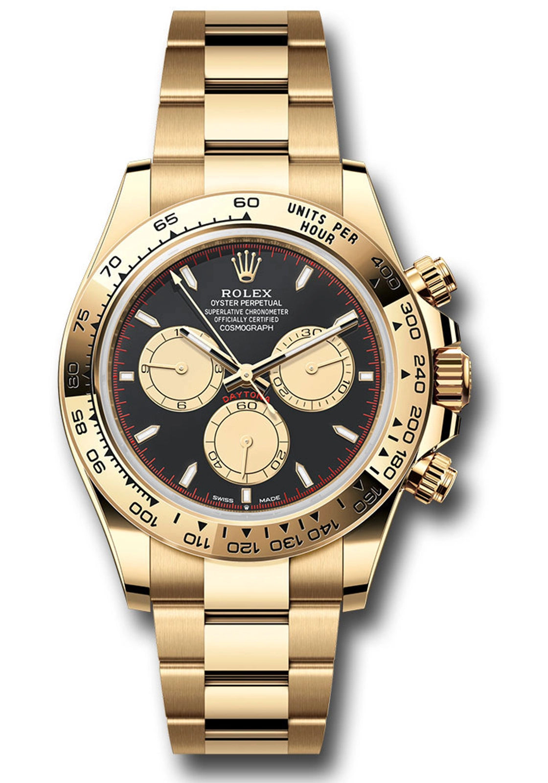 Rolex Daytona Black And Champagne Index Oyster 126508