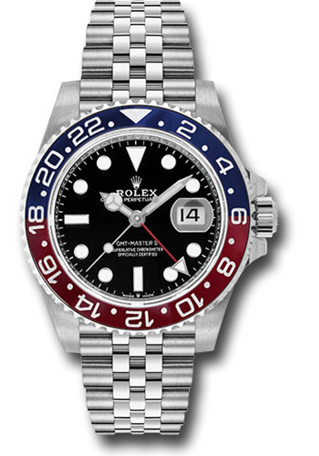 Rolex GMT-Master II Pepsi Black Jubilee 126710BLRO