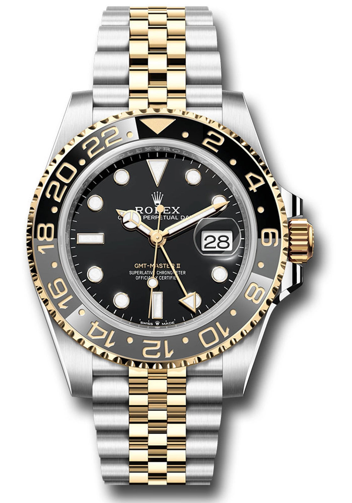 Rolex GMT-Master II Black “Bumblebee” Jubilee 126713GRNR