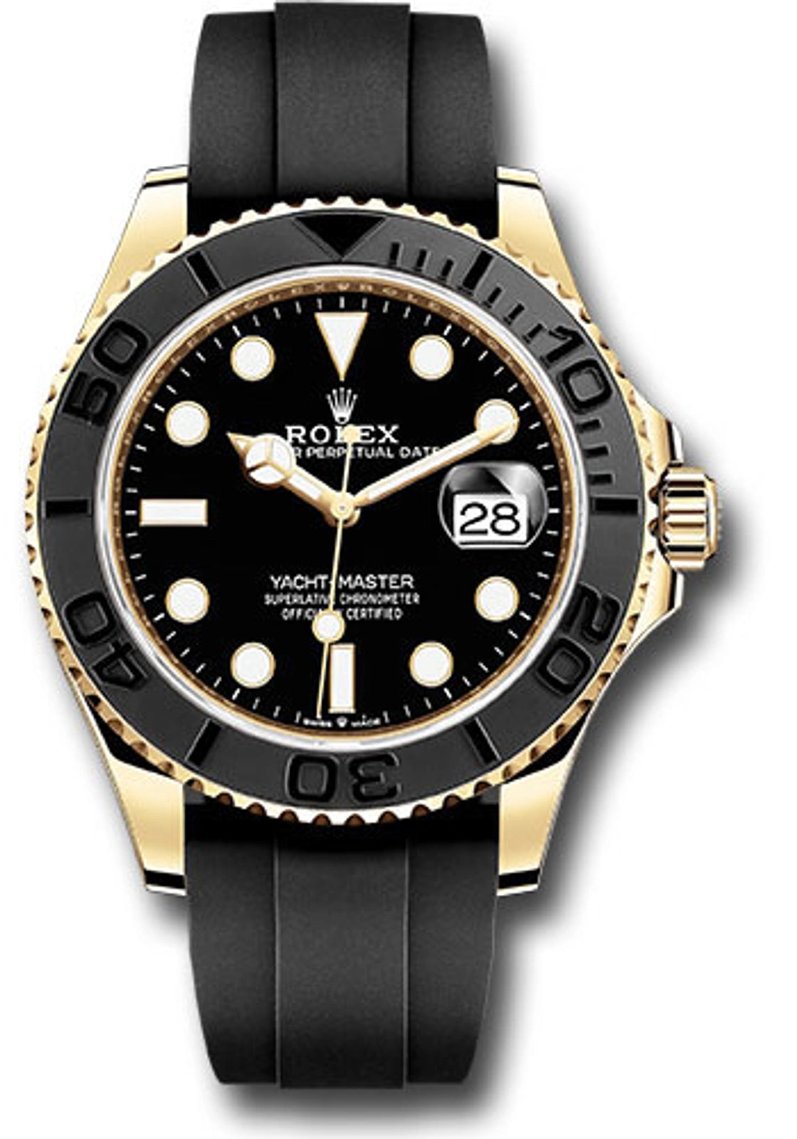Rolex Yacht-Master 42 Black Oysterflex 226658