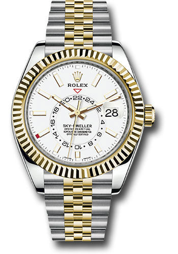 Rolex SkyDweller White Dial on Jubilee 326933 Complete 2021