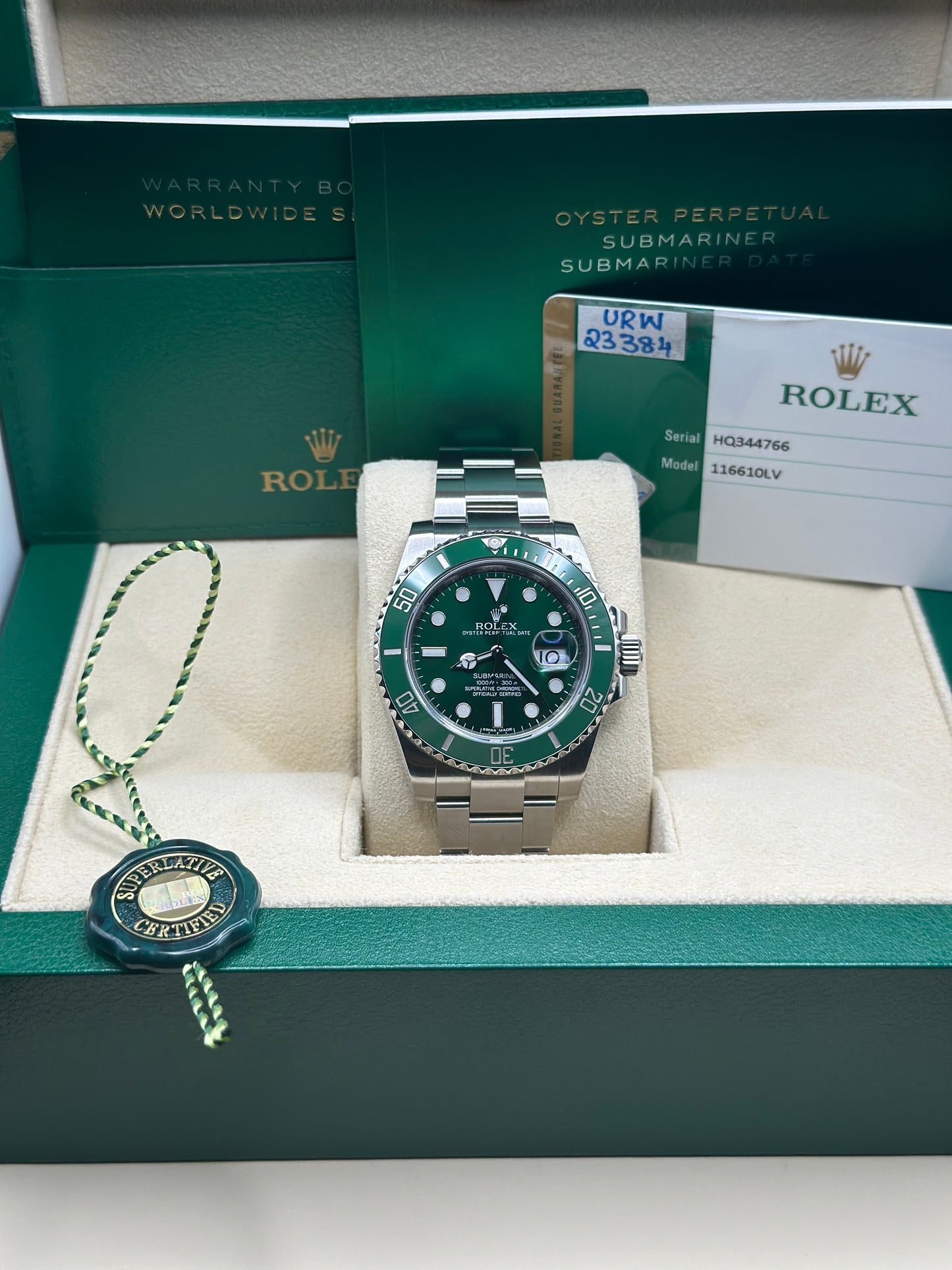 Rolex Submariner "Hulk" 40MM