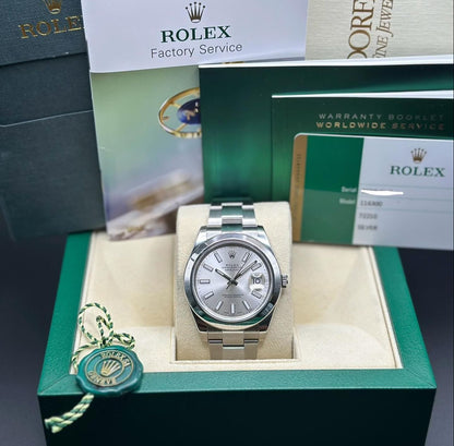 Rolex Datejust 41MM Silver