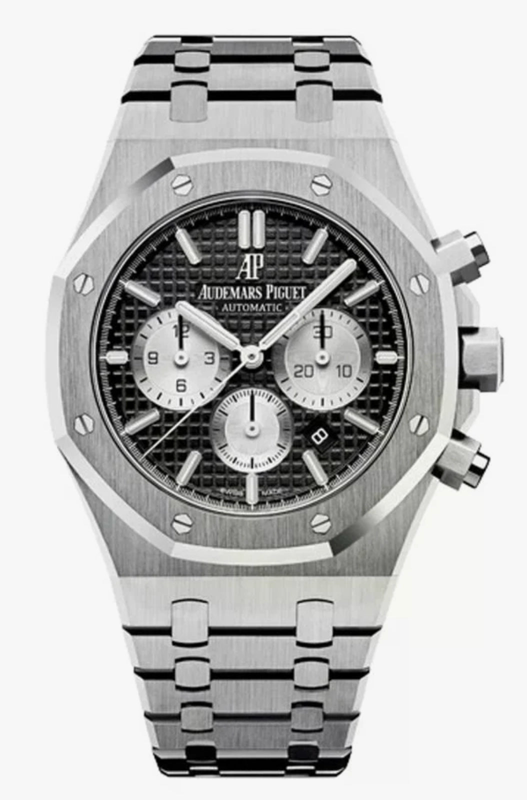 Audemars Piguet Royal Oak Black Index Integrated Bracelet 26331ST