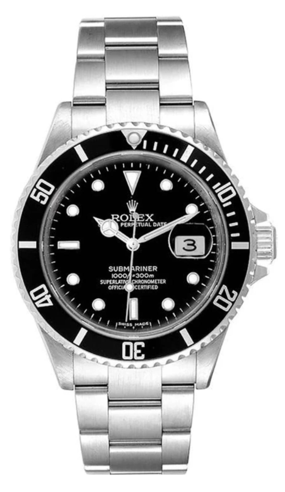 Rolex Submariner Black Oyster 16610