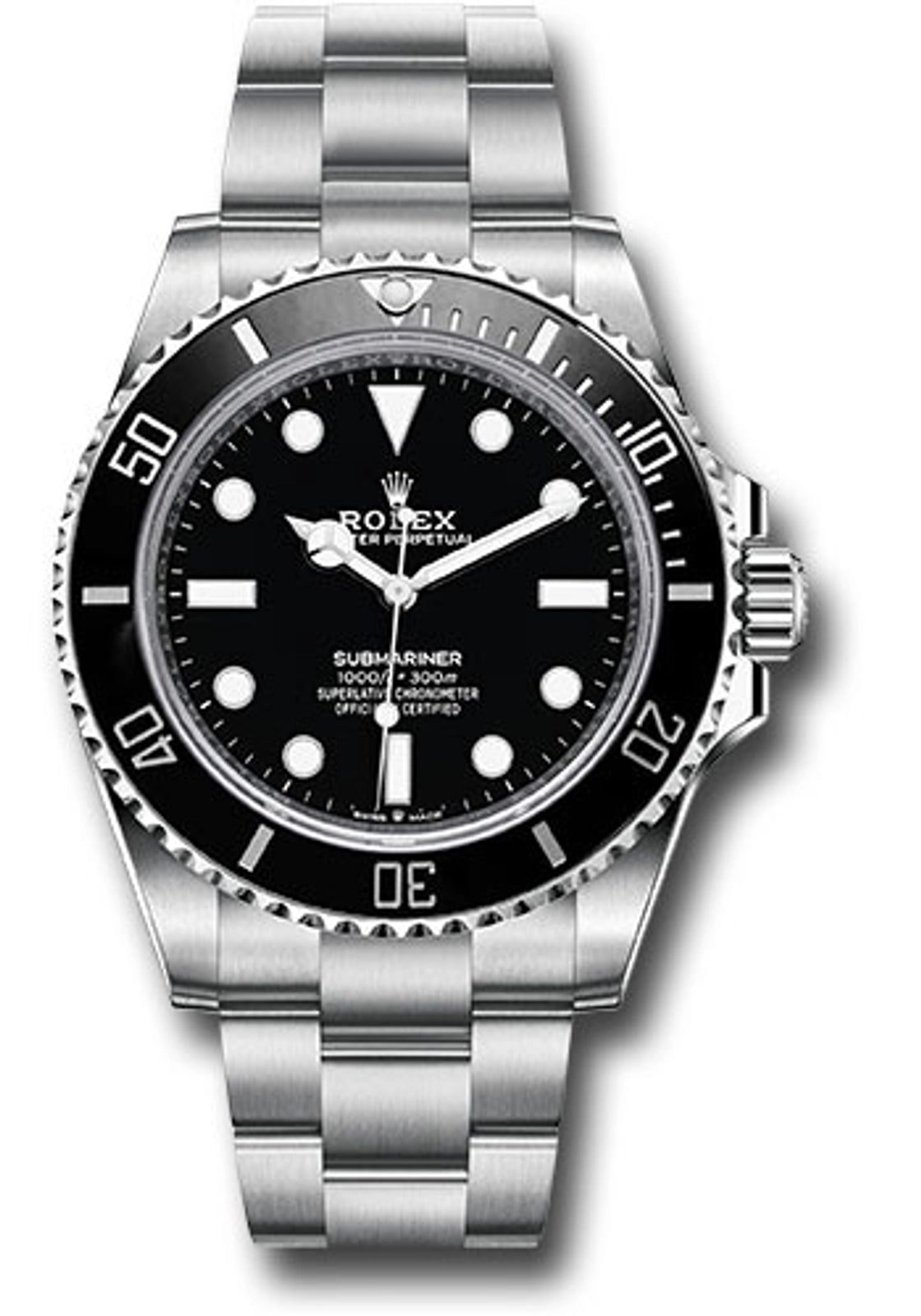 Rolex Submariner No-Date Black Oyster 124060