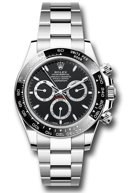 Rolex Daytona Black Index Oyster 126500LN