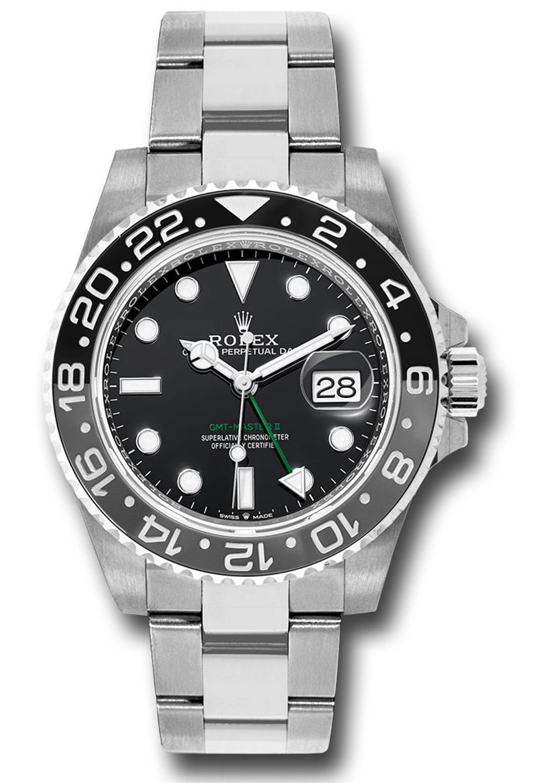 Rolex GMT-Master II Bruce Wayne Black Oyster 126710GRNR