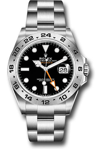 Rolex Explorer II Black Dial on Oyster 226570 2025
