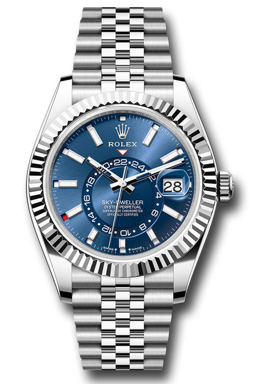 Rolex SkyDweller Blue Index Jubilee 336934